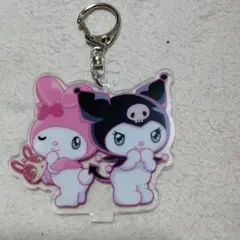 【最安値】マイメロディ & クロミ アクリルキーホルダー 宇佐美コラボ 非売品