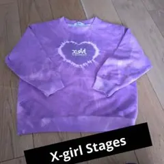 X-girl Stages タイダイ トレーナー　130のサムネイル
