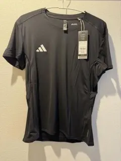 adidas トレーニングTシャツ XL ブラック　ランニング