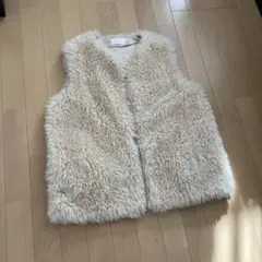 mite プードルファーベスト poodle fur vest | mite