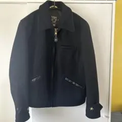 美品 schott ショット ウール CPOジャケット 黒 36 アメリカ製