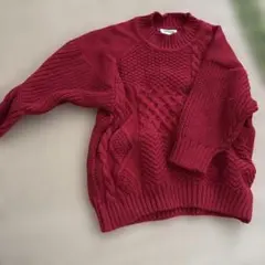 BREEZE ケーブルニット セーター サイズ90