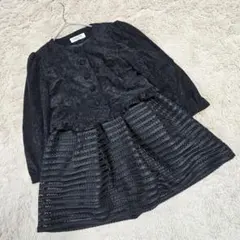 ジュニア フォーマル ワンピース&ジャケット【120】女の子 結婚式 ドレス