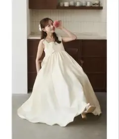 完売品♡moi tytto♡ボリュームタンクキャミワンピース♡ブラックS