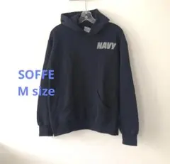 USA古着　NAVY スウェット ミリタリーパーカー