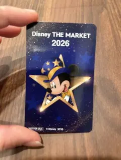Disney THE MARKET 2026購入特典カード（ミッキー）