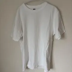 ユニクロ　ホワイト クルーネック Tシャツ 半袖