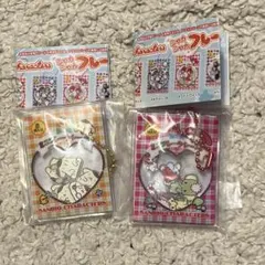 サンリオ　シャカシャカフレークシール風チャーム　マイメロディ　ポムポムプリン