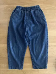 キッズデニム デニム風パンツ 子供用ズボン 130サイズ