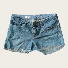 GAP1969 デニムショートパンツ カットオフ W29 レディースM フェード