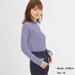GUシアーインナー ハイネック長袖シャツ M