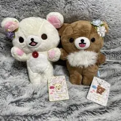 コリラックマ、チャイロイコグマ ポージングぬいぐるみとブランコ、ハンモックセット リラックマ チャイロイコグマ ポージングぬいぐるみ 可動ギミック