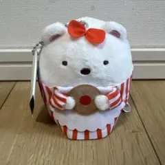 すみっコぐらし　かわいいクッキー屋さんマスコット ぬいぐるみ しろくま