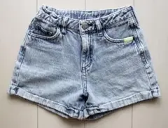 ダメージデニム ショートパンツ XS 150