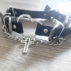 【amilige】ハートリングチョーカー♡ブラック