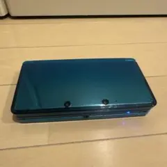 美品　任天堂 ニンテンドー3DS アクアブルー 本体　充電器付き