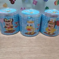 ディズニー30周年nanoblock ミッキー&ミニー& ドナルド