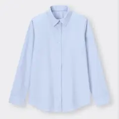 【GU】イージーケアシャツ(長袖)Z+E