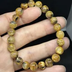 069 ゴールド タイチン ルチル クォーツ パワーストーン 浄化 財運
