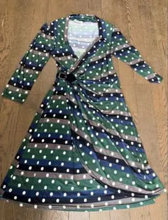 SALE❣️インポート♡ジャージワンピース ♡長袖ラップドレスのサムネイル