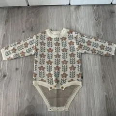 futafuta 花柄ロンパース 80サイズ