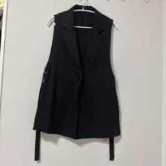 テーラードベスト ジレ M