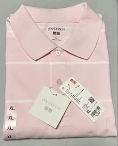 新品！UNIQLO/JW ANDERSON ピンク カノコポロシャツ XL