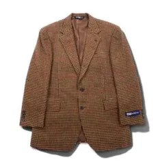 超希少 未使用級 バイポロラルフローレン ツイード ジャケット くるみ 超希少 未使用級 バイポロラルフローレン ツイード ジャケット