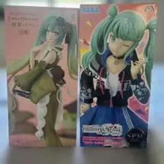 初音ミク SweetSweets 抹茶パフェ&ストリートのセカイの初音ミクセット