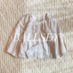 美品 クリーニング済 BALLSEY ボールジィ ボリュームスリーブ ノーカラー
