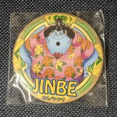 ONE PIECE 輩缶バッジ EGGHEAD ジンベエ