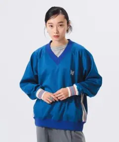 新品 BEAMS BOY 【別注】NEEDLES / Vネックプルオーバーのサムネイル