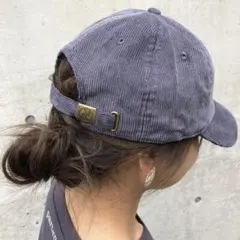 【newhattan】ニューハッタン/コーデュロイキャップ　ニコアンドコラボ