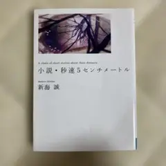 小説・秒速5センチメートル