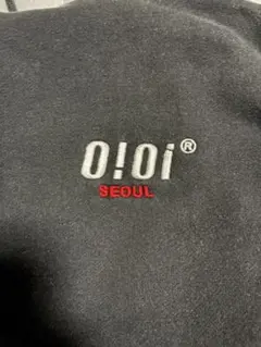 O!Oi SEOUL ジップアップパーカー ブラックのサムネイル