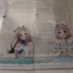 学園アイドルマスター学マス クリアカードGIGOノベルティ 篠澤広 葛城リーリヤ