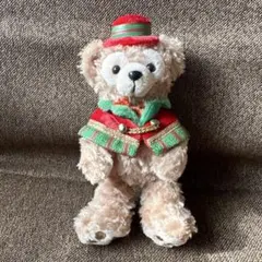 ダッフィーぬいぐるみバッジ クリスマス2015