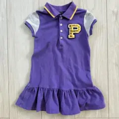 Polo Ralph Lauren☆ポロシャツワンピース パープルのサムネイル