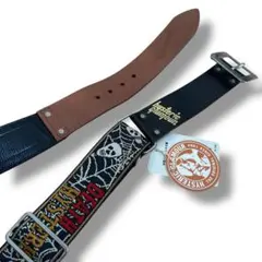 【タグ付・極美品】ヒステリックグラマー ギターストラップベルト スカル