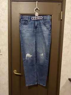 ユニクロ ダメージ加工デニム 33（84cm）