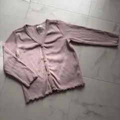 H&M KIDS ピンクカーディガン