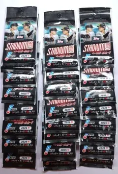 2025 TOPPS NPB スタジアムクラブベースボールカード未開封24パック