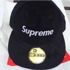 シュプリーム ニューエラキャップ 黒