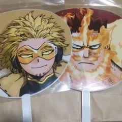ヒロアカ　応援うちわ　ホークス　エンデヴァー　②