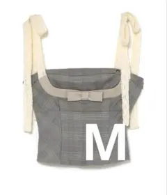 andmary Evelyn ribbon camisole gray Sサイズ - メルカリ