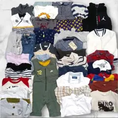 新品あり　子供服まとめ売り　ベビー　NIKE　ポロラルフローレン　男の子　35着