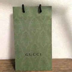 未使用！【GUCCI】 ショップ袋 ショッパー グリーンのサムネイル