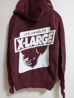 X-LARGE×Champion リバースウィーブ パーカ クリムゾンレッド M