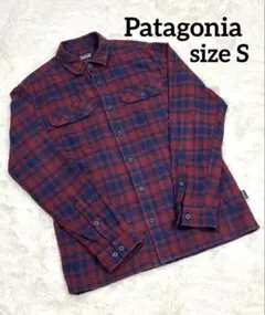 パタゴニア オーガニックコットン フィヨルドフランネルシャツ オンブレチェック
