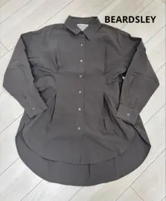 ビアズリー　BEARDSLEY シャツ　チャコールグレー　フリーサイズのサムネイル